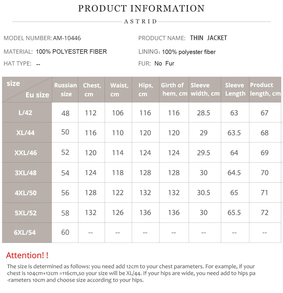 Astrid Women's Spring Jacket 2023 Padded Coat Women Parkas Quilted Fashion Stitching Female Clothing New In Outerwears Plus Size