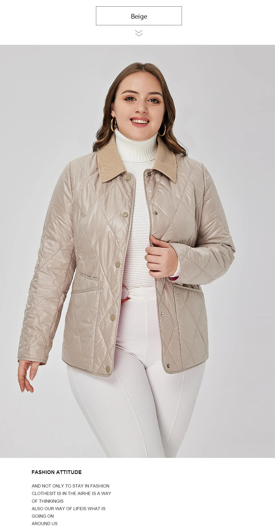 Astrid Women's Spring Jacket 2023 Padded Coat Women Parkas Quilted Fashion Stitching Female Clothing New In Outerwears Plus Size