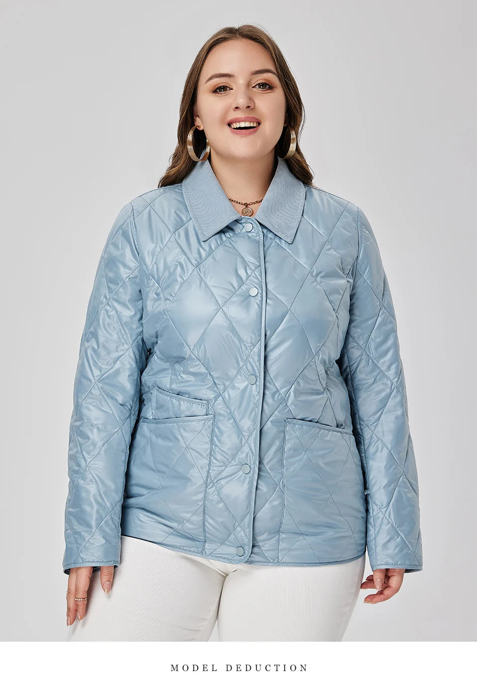 Astrid Women's Spring Jacket 2023 Padded Coat Women Parkas Quilted Fashion Stitching Female Clothing New In Outerwears Plus Size