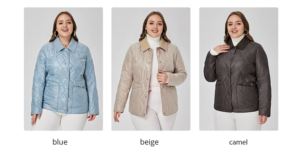 Astrid Women's Spring Jacket 2023 Padded Coat Women Parkas Quilted Fashion Stitching Female Clothing New In Outerwears Plus Size